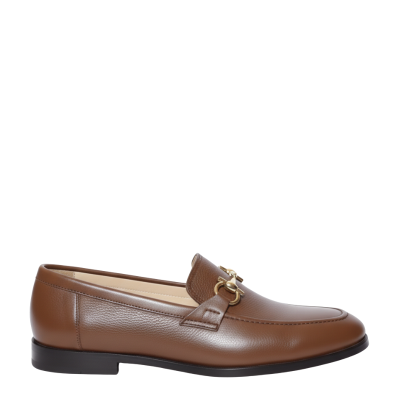 Regal Mocha Horsebit Signature Loafers