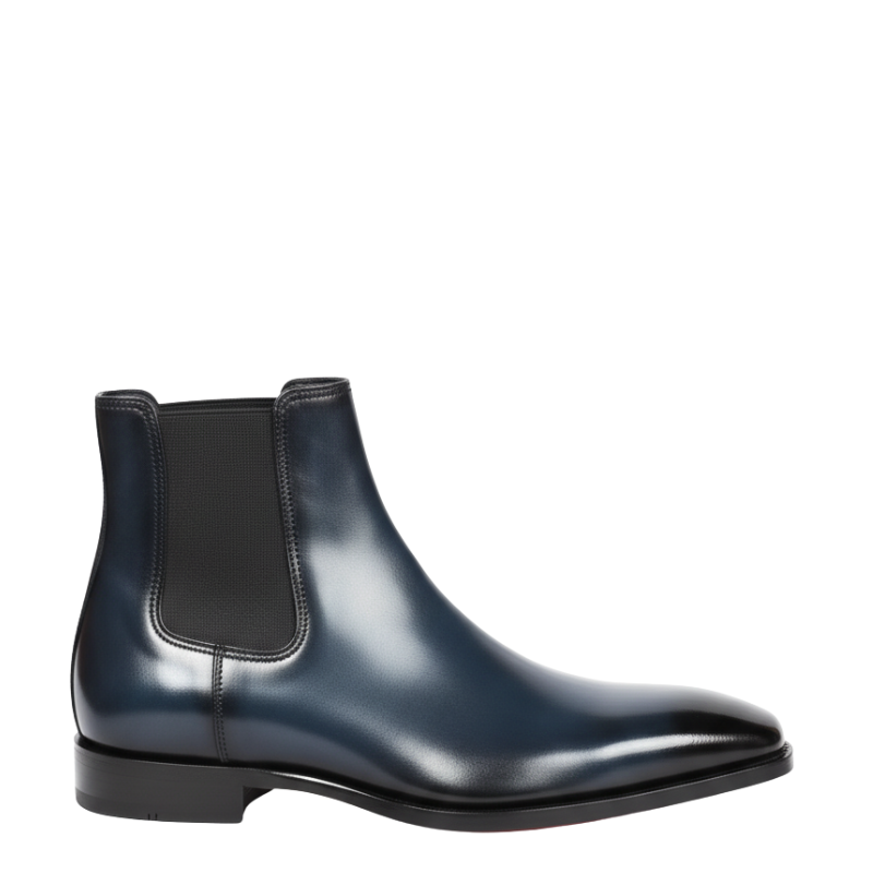 Midnight Dual Shade Luxurious Chelsea Boots