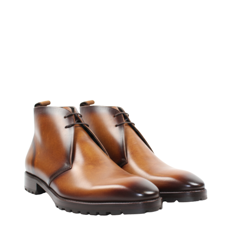 Italian Leather Stylish Chukkas Boot