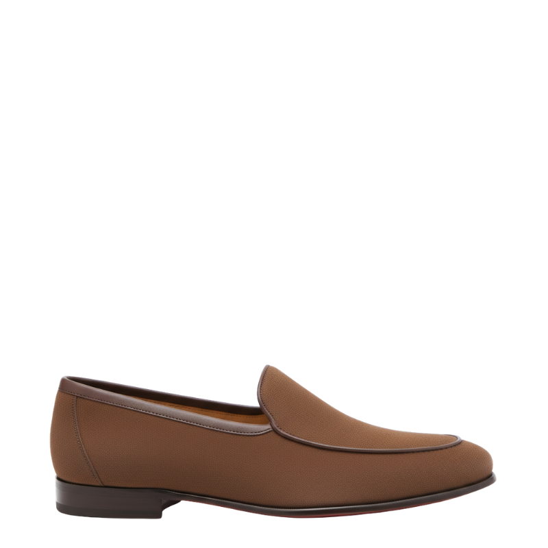 Luxury Sienna Slip-On Belgian Loafers