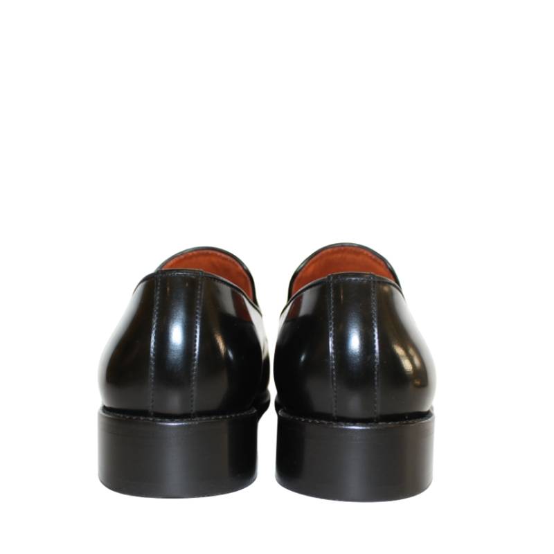 Italian Style Leather Slip On Tassel Loafers
