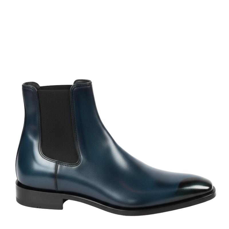 Midnight Dual Shade Luxurious Chelsea Boots