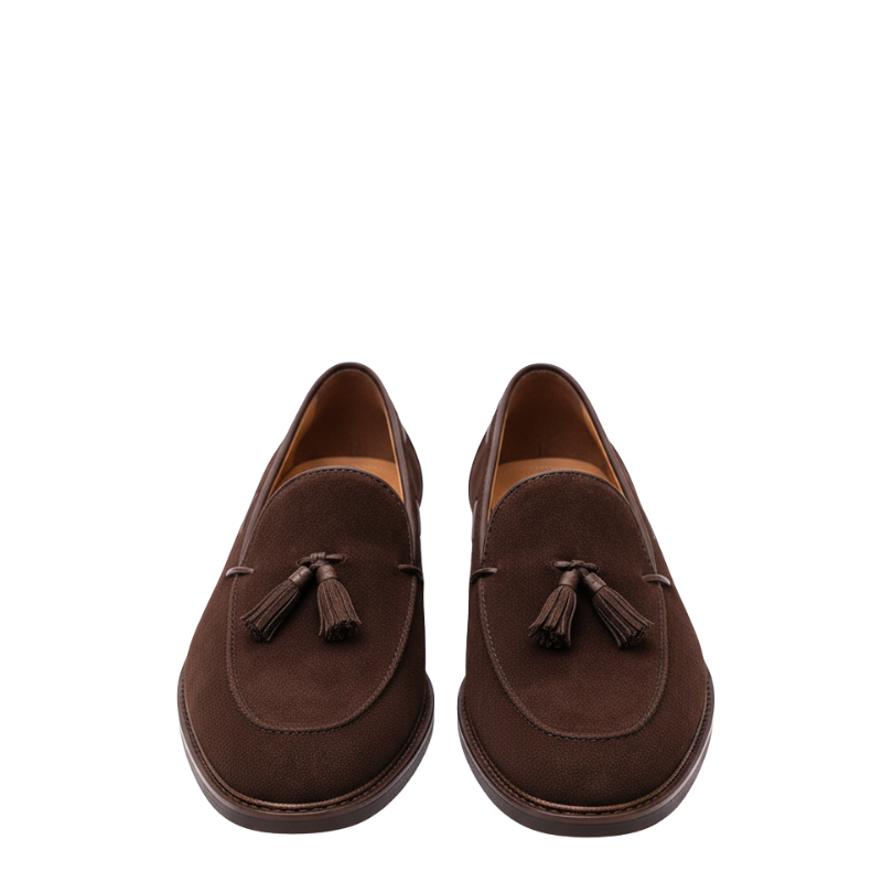Tassel Suede Leather Loafer