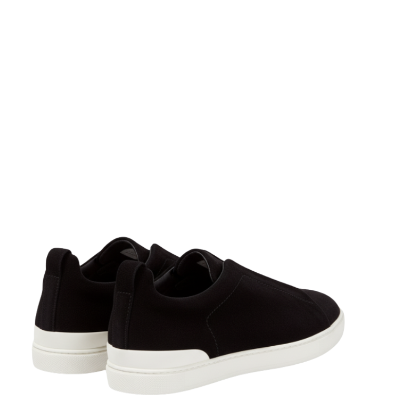 Luxury Edition Triple Stitch Black Sneaker for Men's
