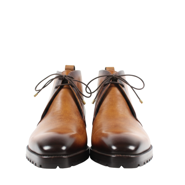 Italian Leather Stylish Chukkas Boot