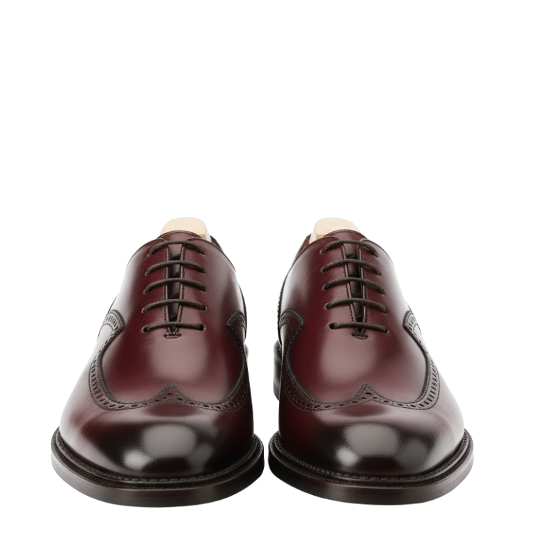 Mens Regal Bordeaux Brogue Oxfords