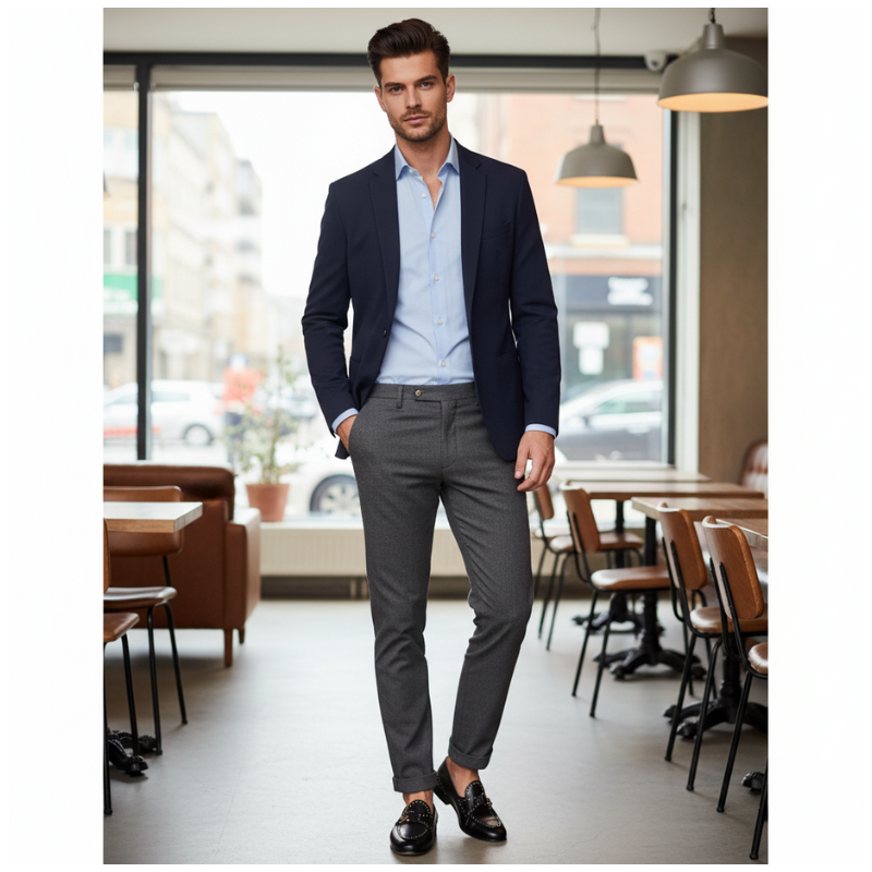 Elias Studded Men's Loafers