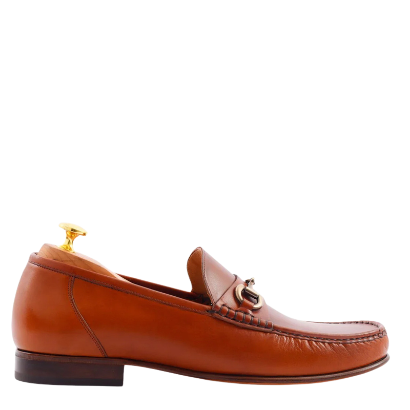 Men s Leather Brown Timeless Elegance Loafer