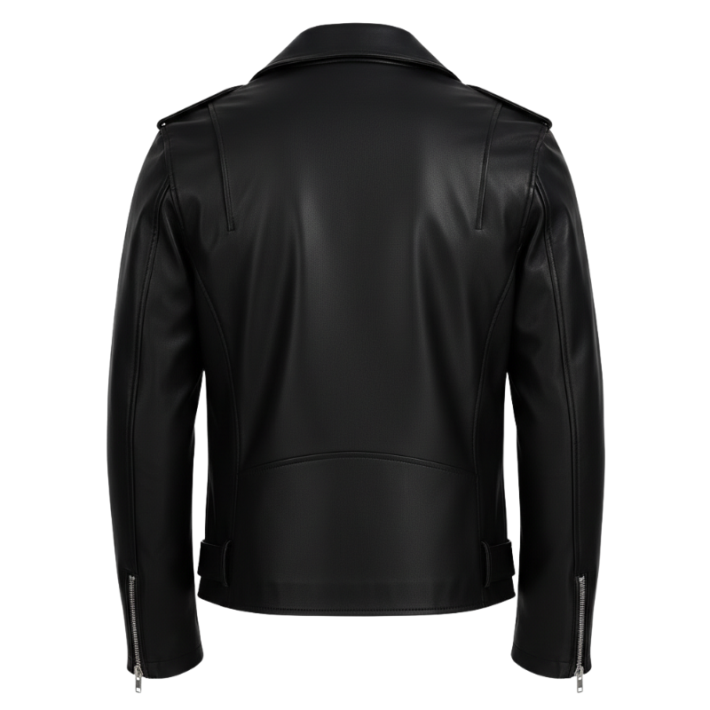 Midnight Rebel Luxe Biker Jacket