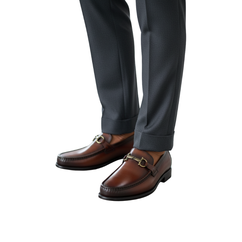 Classic Ferra Brown Loafers