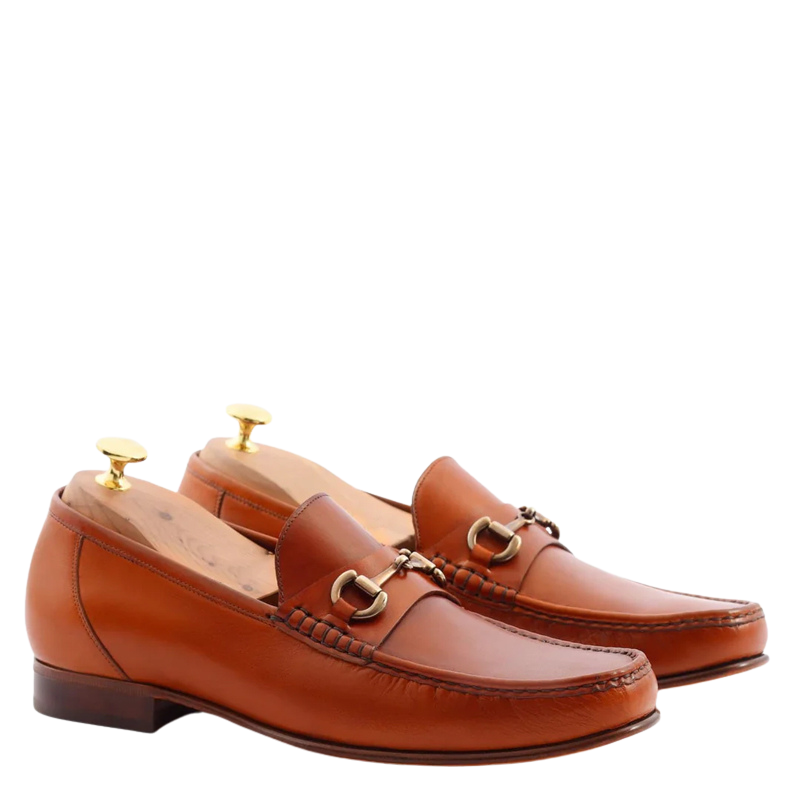Men's Leather Tan Timeless Elegance Loafer