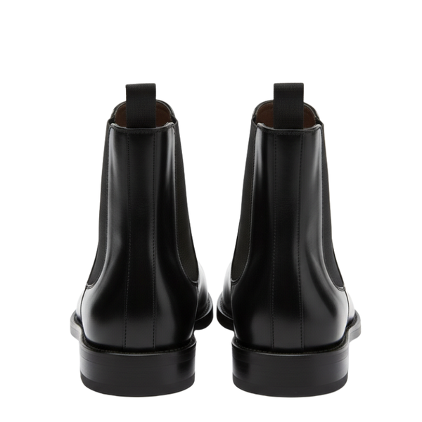 Luxury Edge Gloss Chelsea Boots