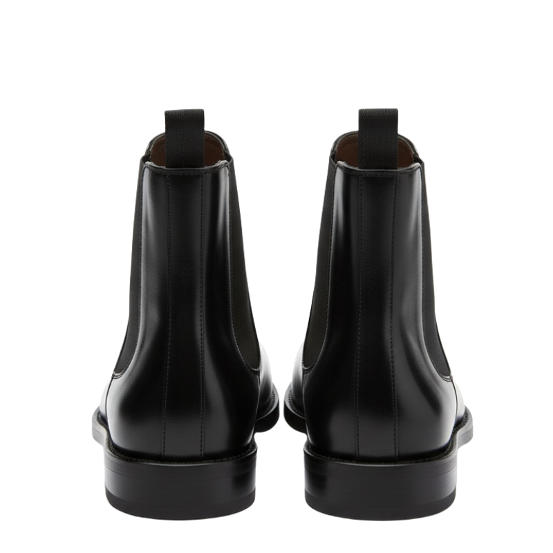 Luxury Edge Gloss Chelsea Boots