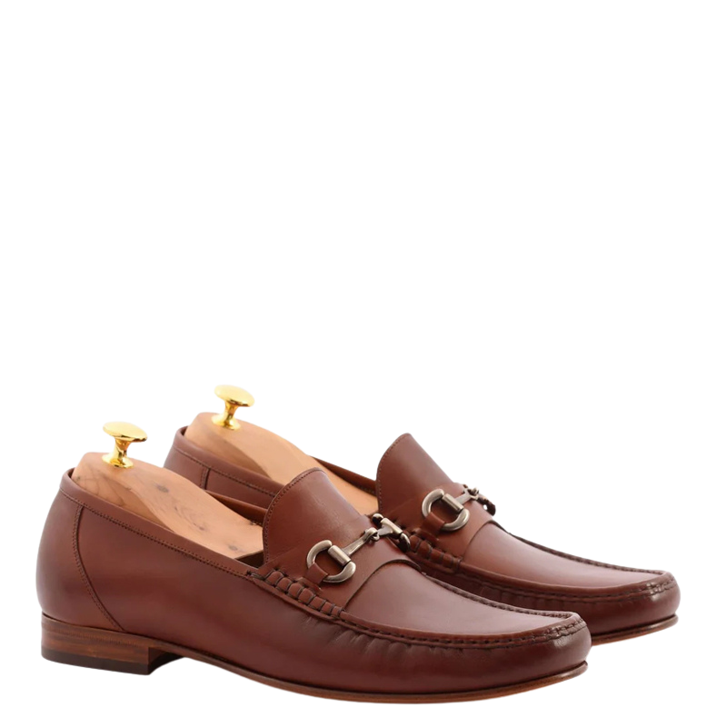 Men s Leather Brown Timeless Elegance Loafer
