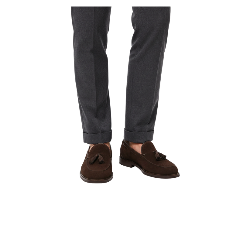 Tassel Suede Leather Loafer