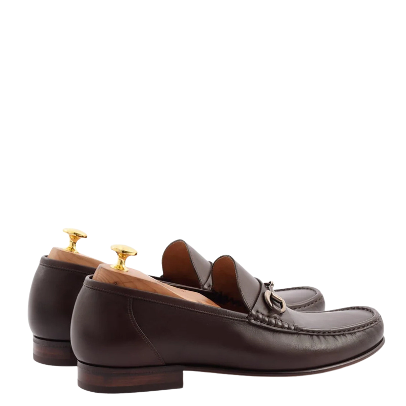Men s Leather Brown Timeless Elegance Loafer