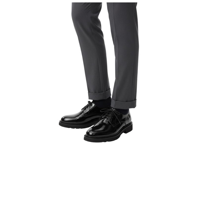 Midnight Gloss Prime Derby Shoes