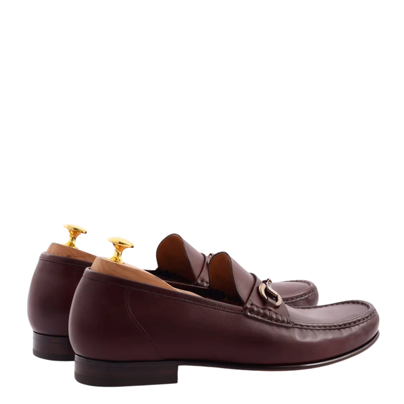 Men s Leather Brown Timeless Elegance Loafer