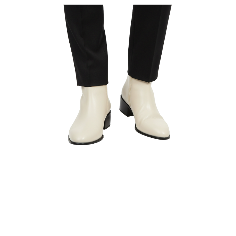 Luxe Aura Minimal Ankle Boots