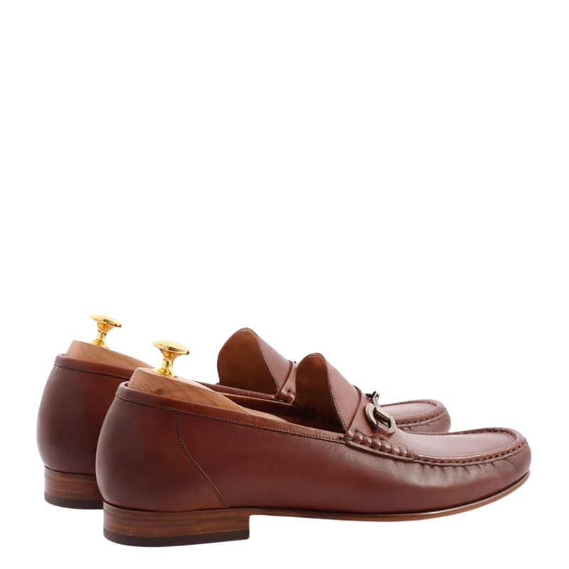 Men s Leather Brown Timeless Elegance Loafer