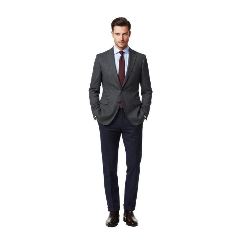 Midnight Croc Texture Dark Chelsea Boots