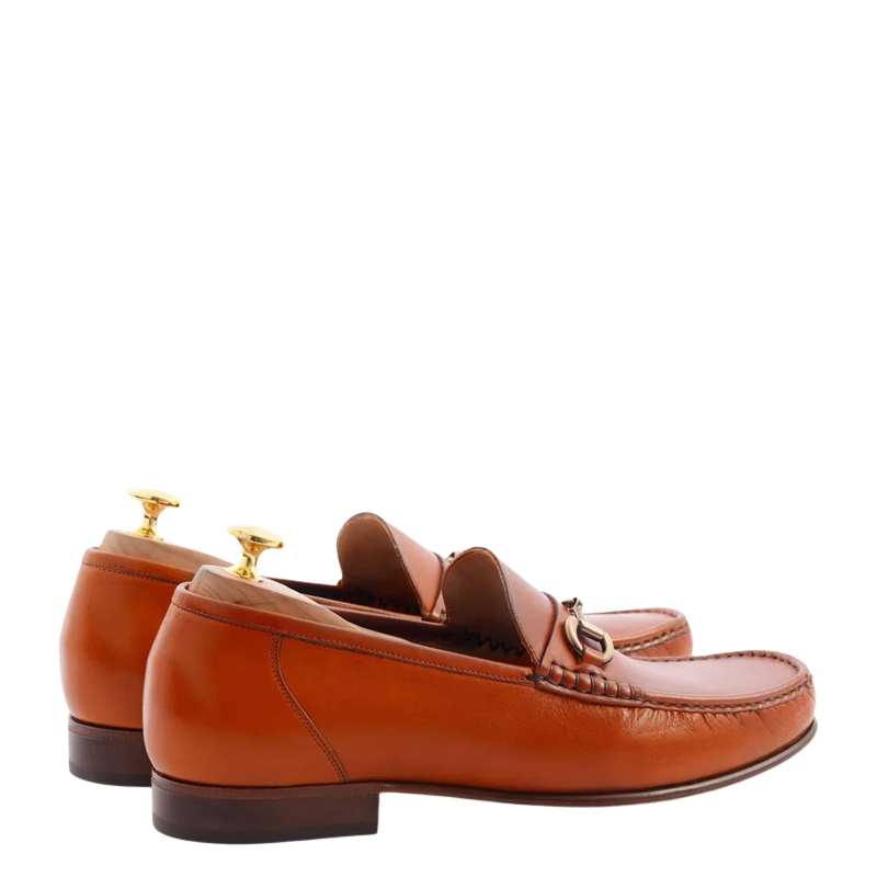 Men s Leather Brown Timeless Elegance Loafer