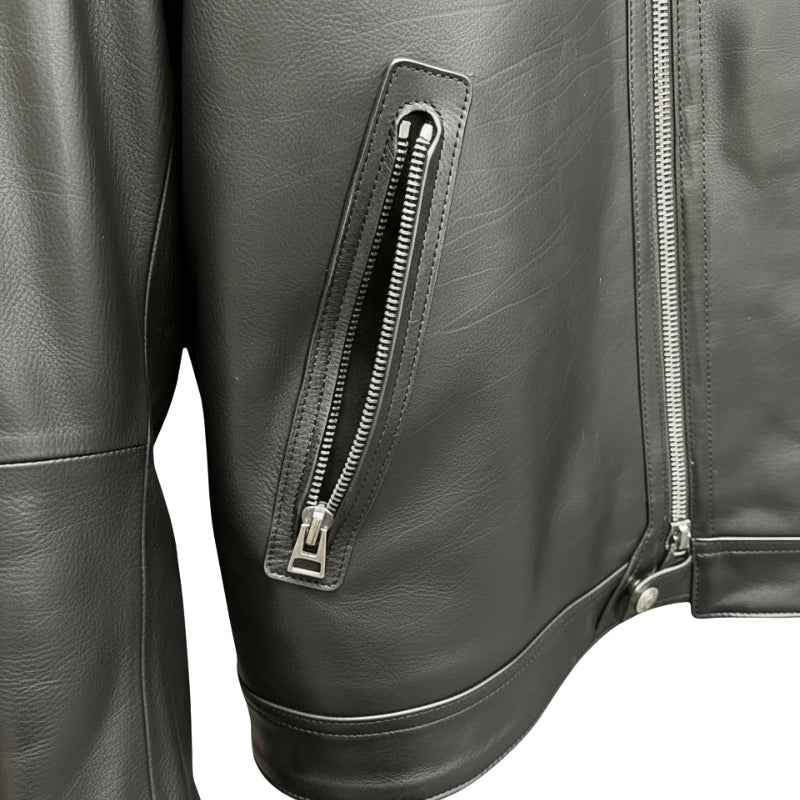 Midnight Darktrail Leather Moto Jacket