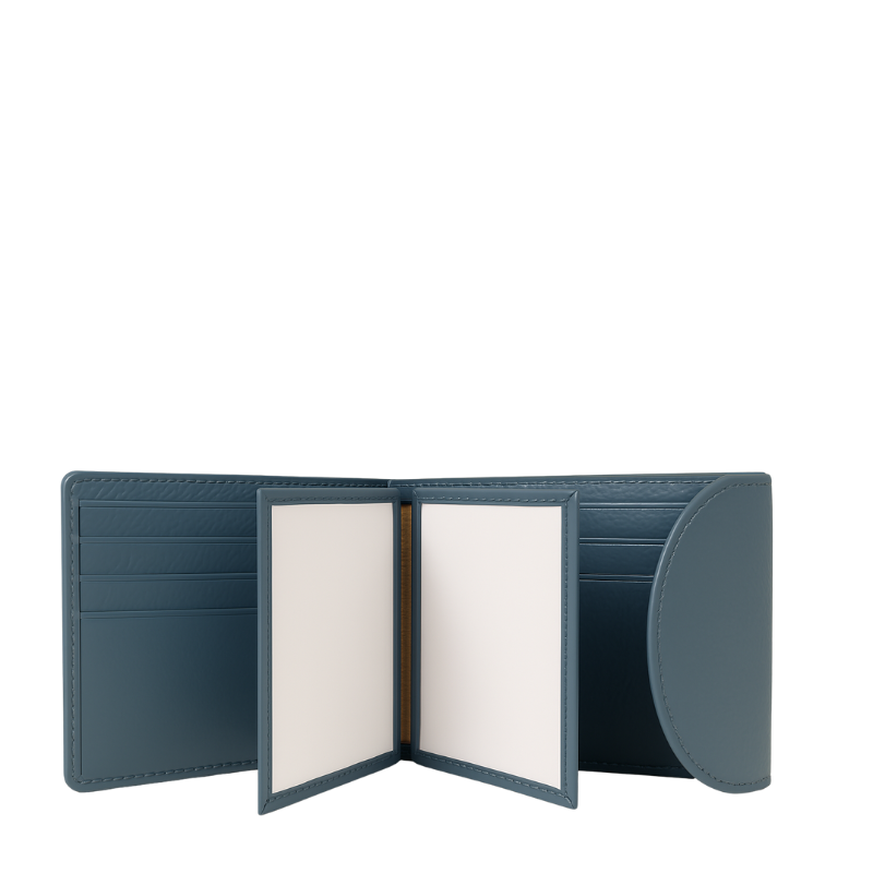 Premium Olive Green Snap Closure Wallet for Men