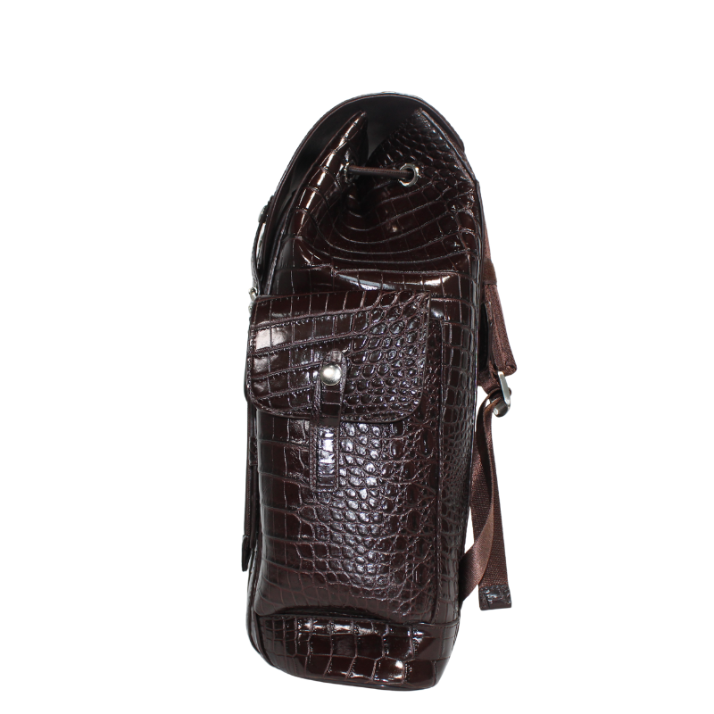 Luxurious croco leather Casual Impeccable Backpack