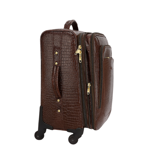 Stingray Italian Leather Trolley Case