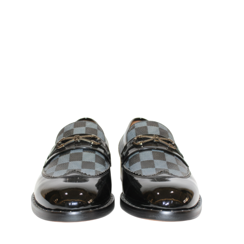 Luxury Dual textured Bit Loafers