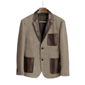 Taupe Beige & Chocolate Brown