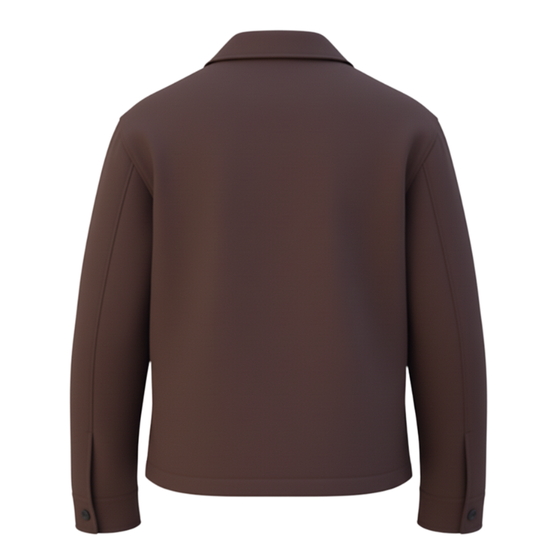 Auburn Crest Minimal Utility Jacket
