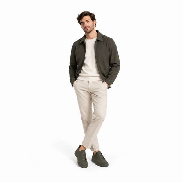 Urban Flex Slip-On Triple Stitch Nubuck Sneakers