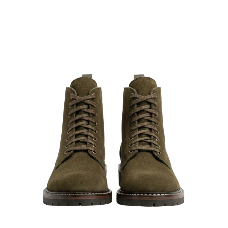 Urban Heritage Suede Combat Boots