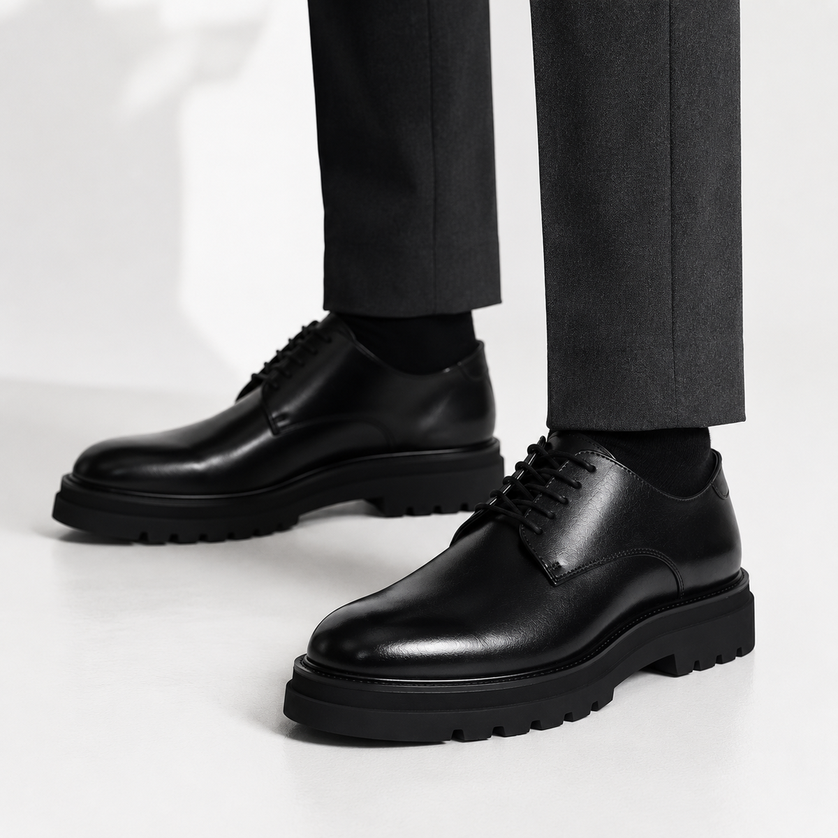 Urban Monarch Lug Sole Derby Shoes