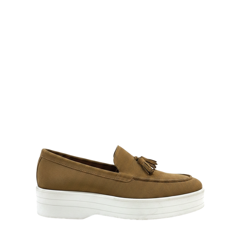 Classic Charm Tassel Accent Suede Loafers