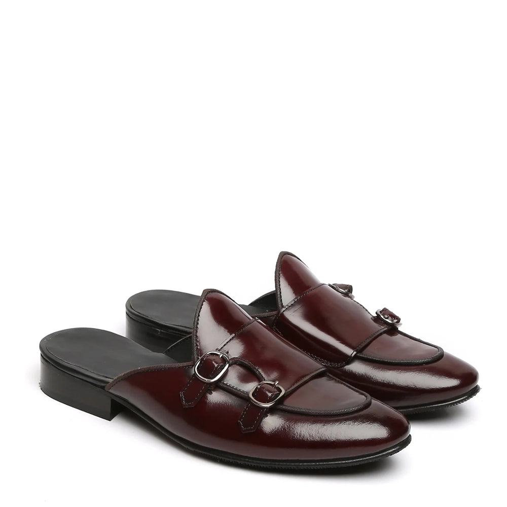 Double Monk Strap Mule