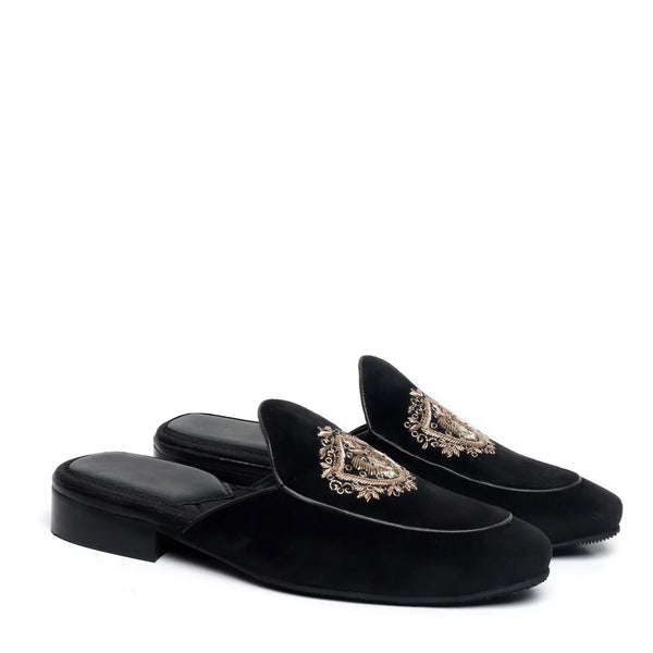 ITALIAN VELVET MULE
