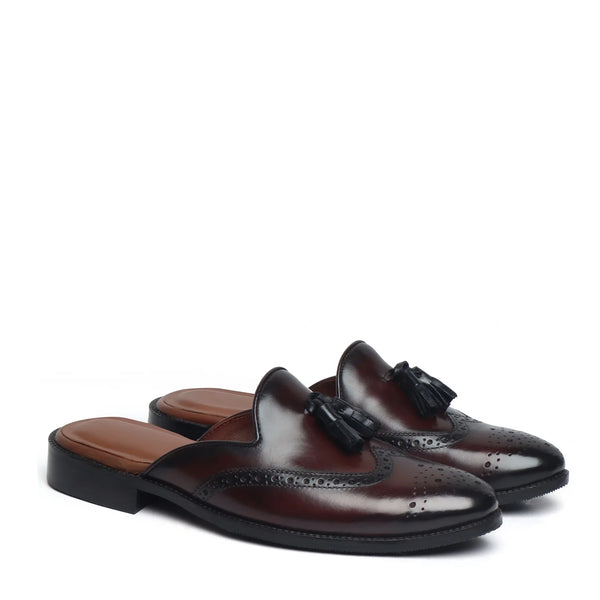 MULES WITH TASSEL