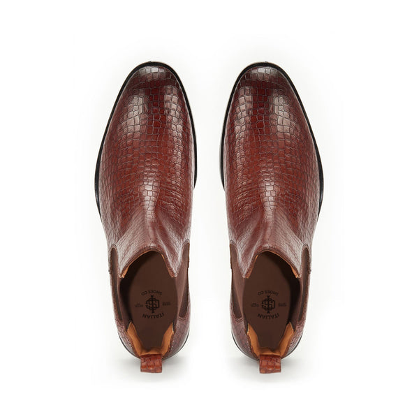 Croco Boots