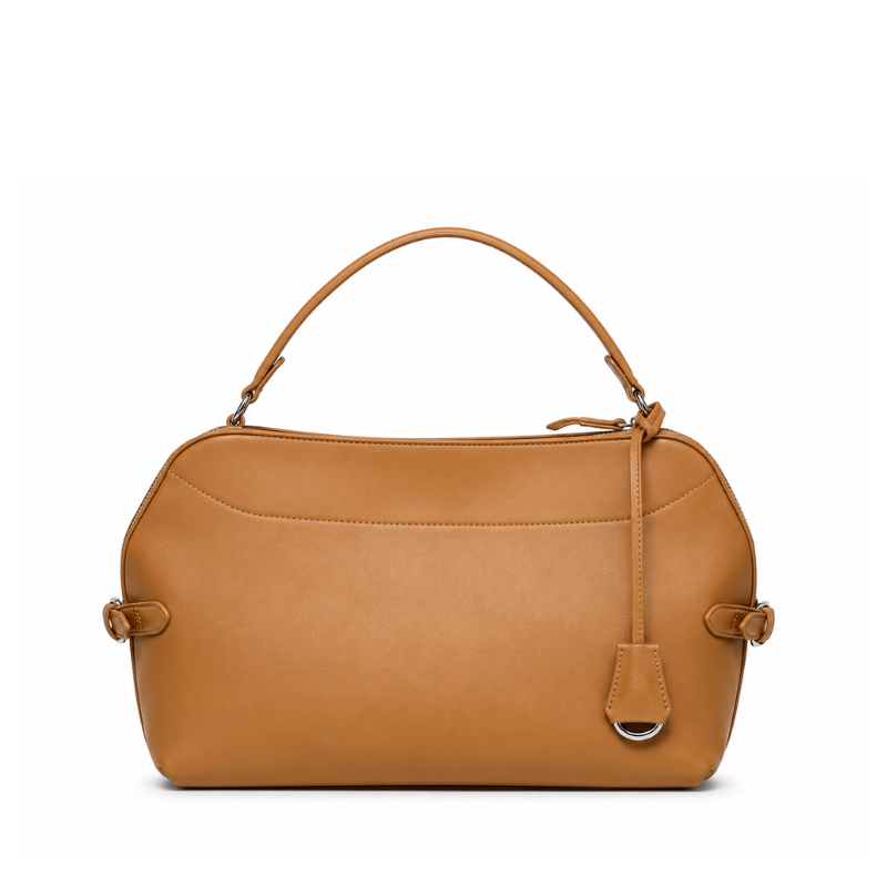 Valencia Curve Leather Luxury Handbag