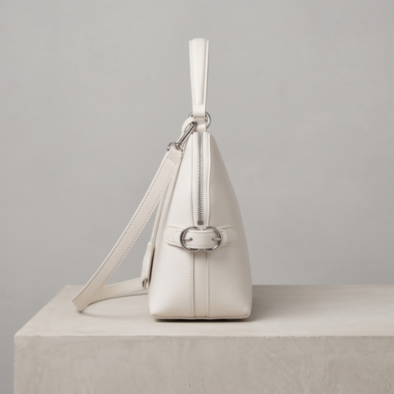 Valencia Curve Leather Luxury Handbag