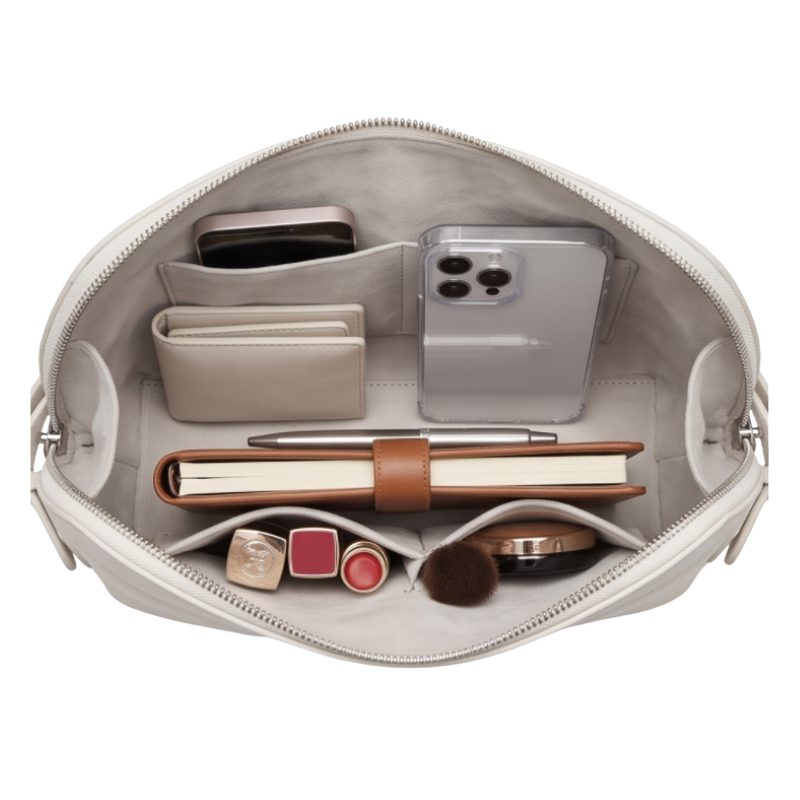 Valencia Curve Leather Luxury Handbag