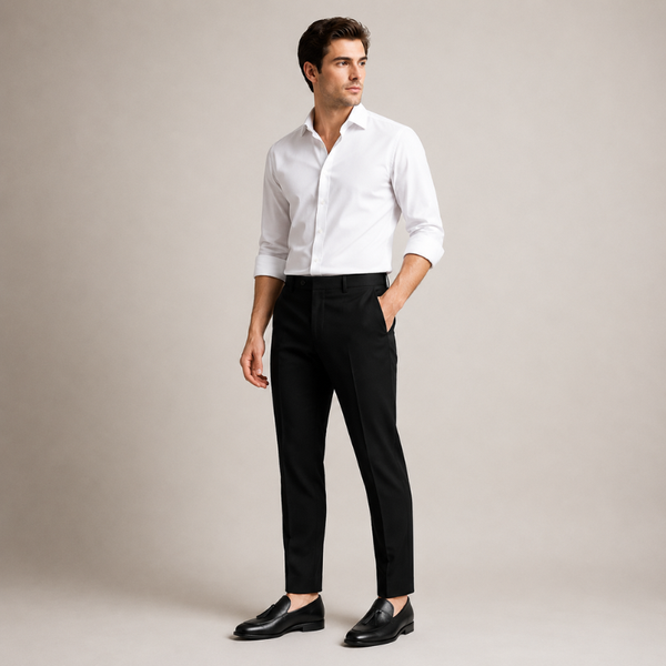 Valerio Textured Tassel Leather Loafer