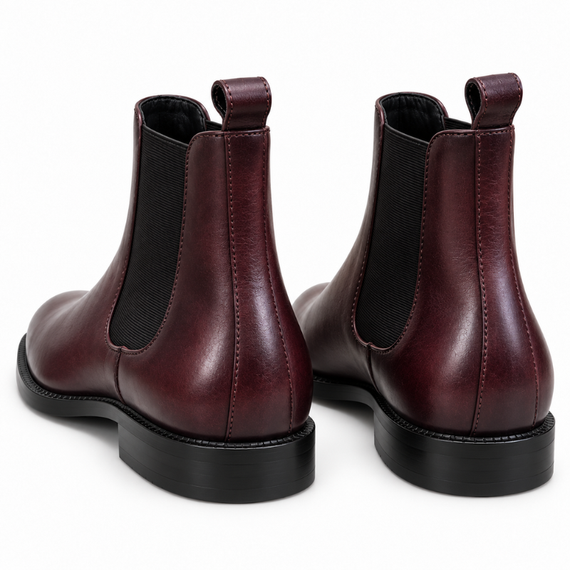 Vantoro Oxblood Chelsea Boots