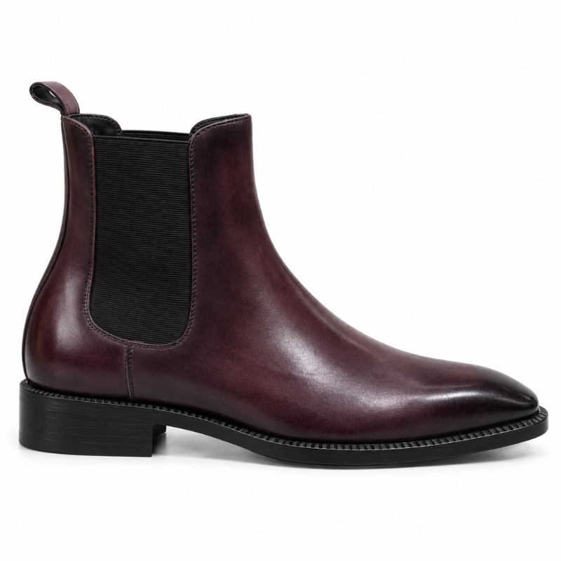 Vantoro Oxblood Chelsea Boots