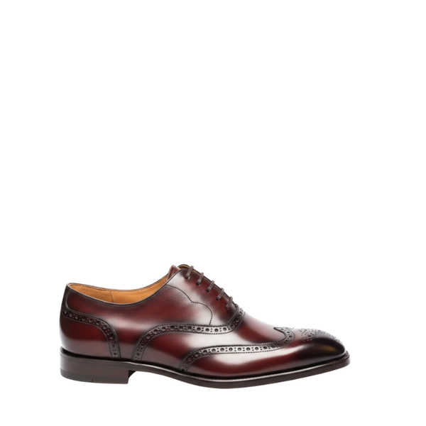 Venetian Hand Painted Wingtip Oxford Shoes