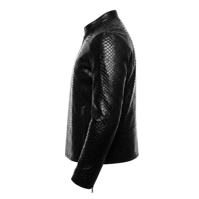 Venom Sleek Luxe Reptile Pattern Jacket