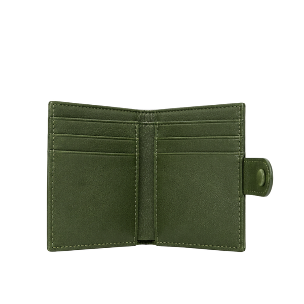 Verde Snap Card Wallet - Olive